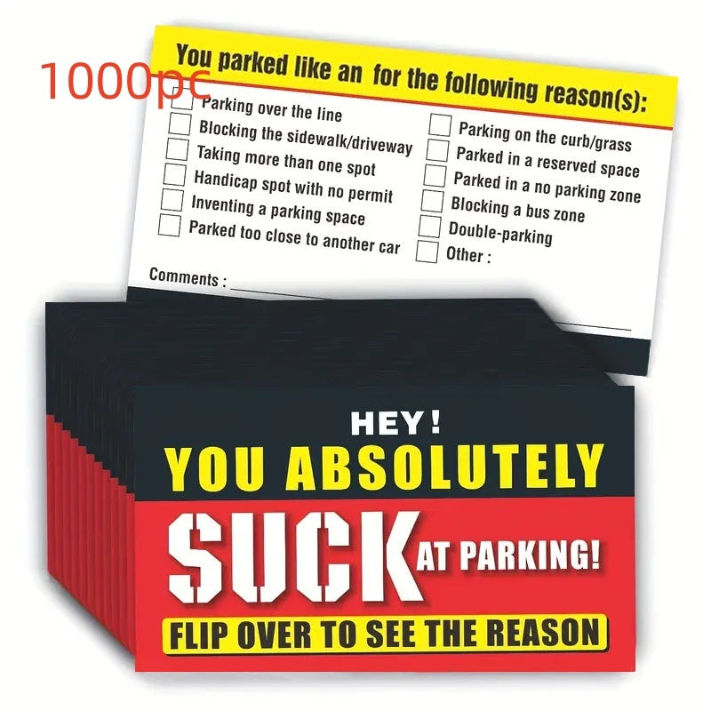 Stop Bad Parking Cards